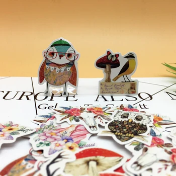 9X4pcs Kawaii Japanese Style Creative cute Owl and deer Sticker Self-made Mushroom paper Stickers
9X4pcs Kawaii Japanese Style Creative cute Owl and deer Sticker Self-made Mushroom paper Stickers