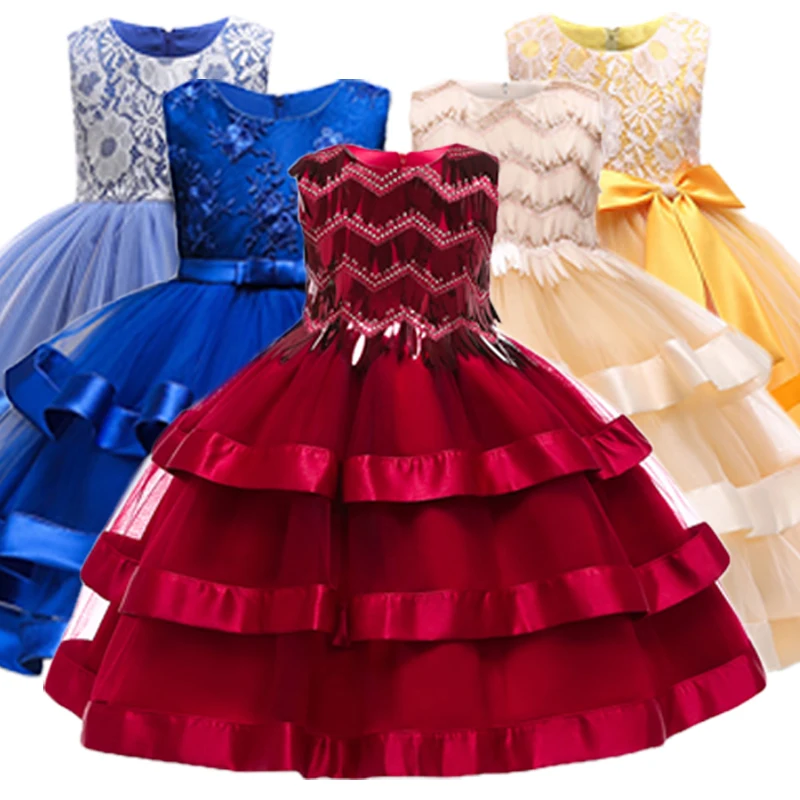 Kids Dresses For Girls Lace Bowknot Princess Dress 2019 Baby Girls Evening Party Dresses Children Clothing 3 4 5 6 7 8 9 10 Year
Kids Dresses For Girls Lace Bowknot Princess Dress 2019 Baby Girls Evening Party Dresses Children Clothing 3 4 5 6 7 8 9 10 Year