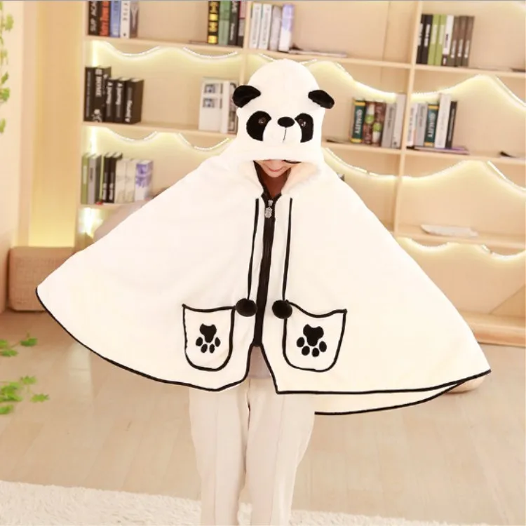 sweet Cartoon Giant Panda Cape Sweatshirt Cute Air Conditioning OfficeLunch Break Lazy Napping Blanket Cloak Sweatshirt
sweet Cartoon Giant Panda Cape Sweatshirt Cute Air Conditioning OfficeLunch Break Lazy Napping Blanket Cloak Sweatshirt
