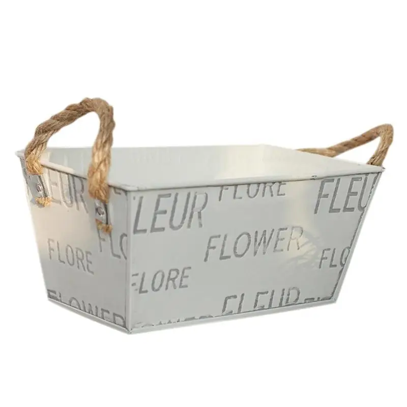Tin Bucket Storage Barrel Retro Flower Pot Flower Bucket American Country Decorative Keg Succulents Pots Garden Decoration
Tin Bucket Storage Barrel Retro Flower Pot Flower Bucket American Country Decorative Keg Succulents Pots Garden Decoration