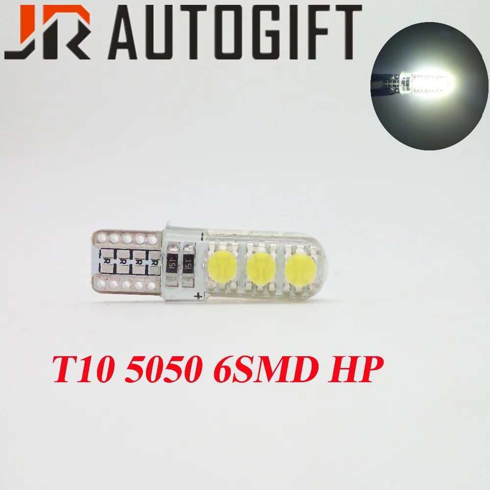 Car-styling 10pcs/lot New auto lights W5W LED 5050 6SMD 12V/24V T10 Car bulbs 194 168 Crystal lights Silicone license bulbs
Car-styling 10pcs/lot New auto lights W5W LED 5050 6SMD 12V/24V T10 Car bulbs 194 168 Crystal lights Silicone license bulbs
