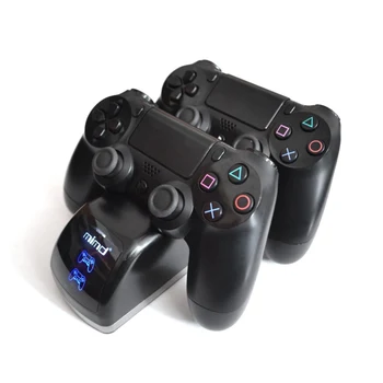 Universal Wireless Controller Two-seat Charger with LED Display Lamp Terminal Interface Charger for PS4 / PS4 Pro Controller
Universal Wireless Controller Two-seat Charger with LED Display Lamp Terminal Interface Charger for PS4 / PS4 Pro Controller