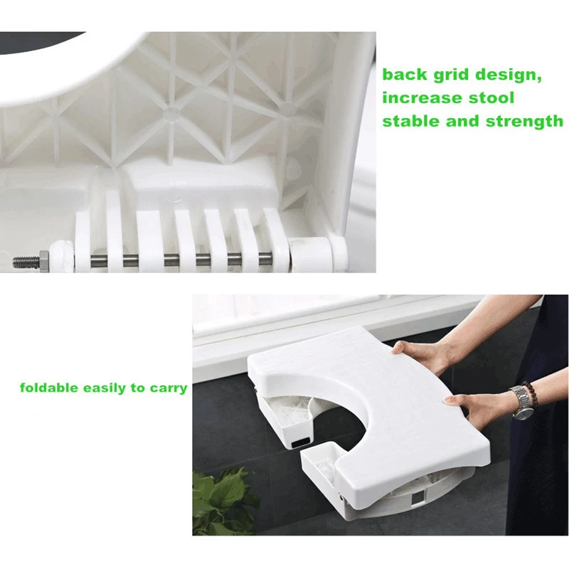 Multi-Function Folding Toilet Stool Bathroom Potty Toilet Squat Proper Posture can CSV
Multi-Function Folding Toilet Stool Bathroom Potty Toilet Squat Proper Posture can CSV