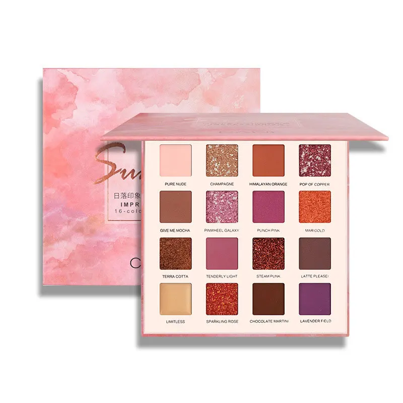 Charming Eyeshadow 16 Color Palette Make up Palette Matte Shimmer Pigmented Eye Shadow Powder Makeup Tool
Charming Eyeshadow 16 Color Palette Make up Palette Matte Shimmer Pigmented Eye Shadow Powder Makeup Tool