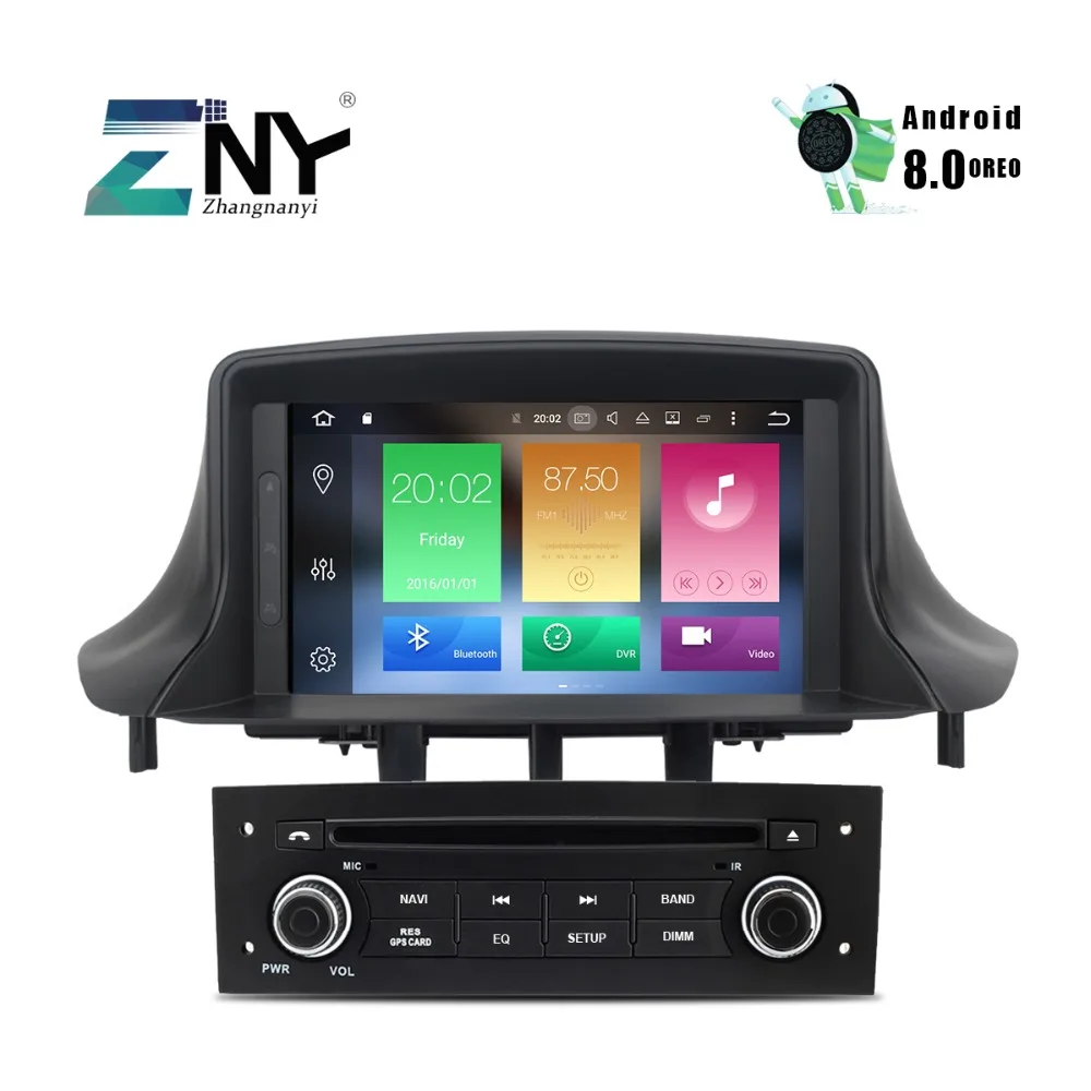 7 "Android 8 0 Автомобильный gps для Ближнего Востока Renault Megane 3 Fluence автомобильное