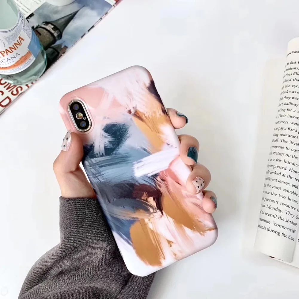 Watercolor graffiti protection shell For the iPhone Protect shell Case for iphone 6 7 8 pule X xR XsMAX
Watercolor graffiti protection shell For the iPhone Protect shell Case for iphone 6 7 8 pule X xR XsMAX