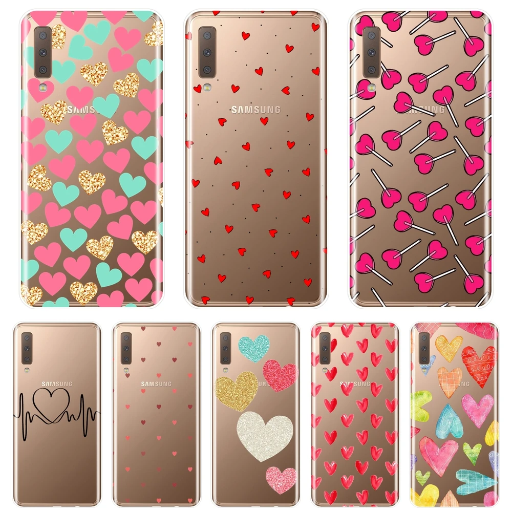 Phone Case For Samsung Galaxy A3 A5 A7 2016 2017 Love Hearts Cover Case For Samsung Galaxy A6 A8 Plus 2018 A5 A7 Case Silicone
Phone Case For Samsung Galaxy A3 A5 A7 2016 2017 Love Hearts Cover Case For Samsung Galaxy A6 A8 Plus 2018 A5 A7 Case Silicone