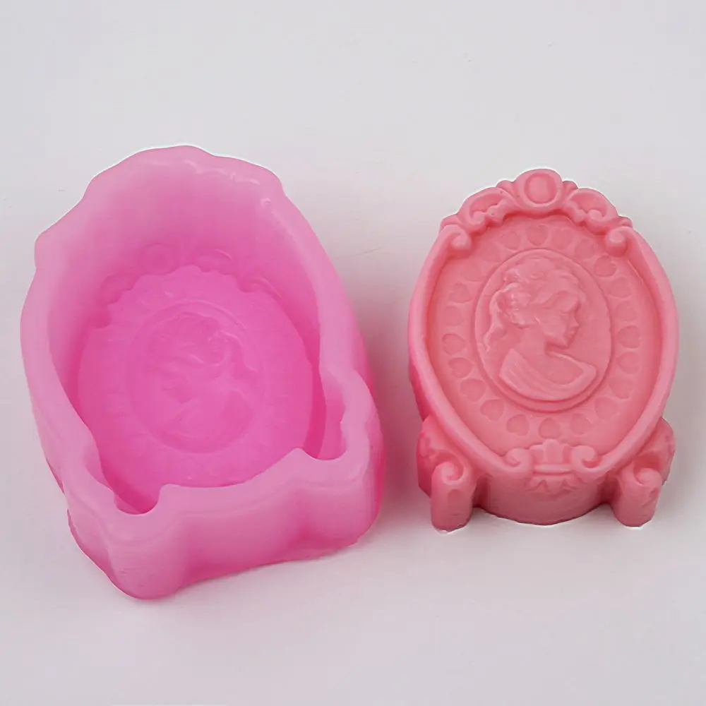 Beauty Queen Avatar & Frame Cameo Silicone Mold Silicon Mould For Polymer Clay Crafts Cake Decorating Decoration
Beauty Queen Avatar & Frame Cameo Silicone Mold Silicon Mould For Polymer Clay Crafts Cake Decorating Decoration