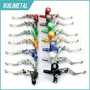 7/8" 22mm Universal Brake Clutch Pump Master Cylinder Kit Reservoir Levers for Honda Kawasaki Suzuki Yamaha 125cc-400cc New Pair
7/8" 22mm Universal Brake Clutch Pump Master Cylinder Kit Reservoir Levers for Honda Kawasaki Suzuki Yamaha 125cc-400cc New Pair