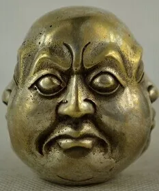 Old Collectibles Decorated Handwork Miao Silver Carve 4 Face Buddha Rare Statue
Old Collectibles Decorated Handwork Miao Silver Carve 4 Face Buddha Rare Statue