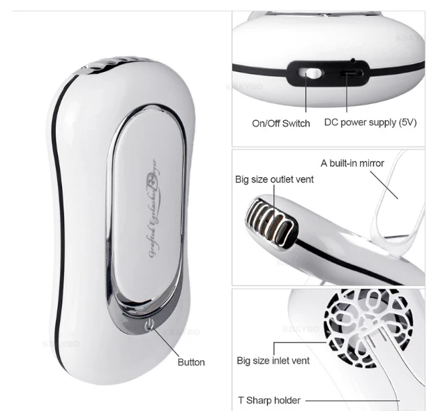 Eyelash Nail Fan Blow dryer mini Small fan USB charging Little Night Lights Nail Drying Machine Ladies ' Portable Appliances
Eyelash Nail Fan Blow dryer mini Small fan USB charging Little Night Lights Nail Drying Machine Ladies ' Portable Appliances