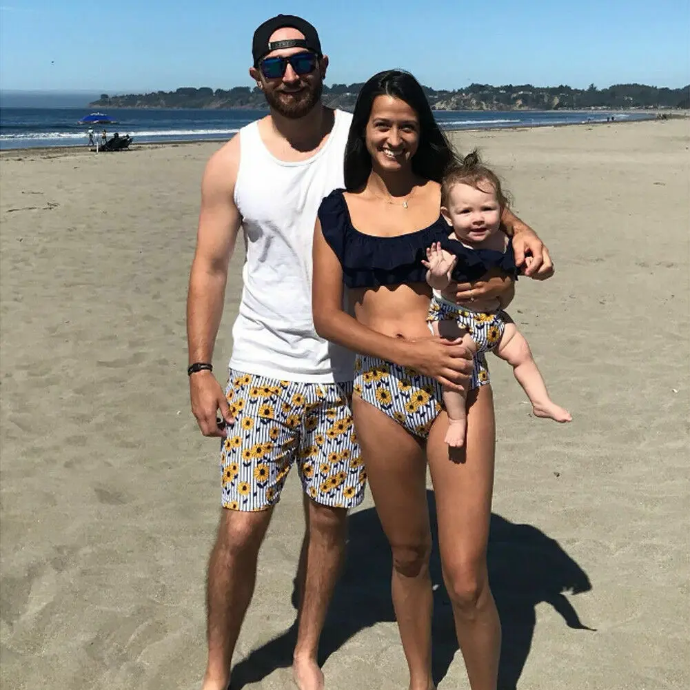 Fashion Cool Family Matching Mother Father Girls Boys Bikini Bathing Swimwear Swimsuit
Fashion Cool Family Matching Mother Father Girls Boys Bikini Bathing Swimwear Swimsuit