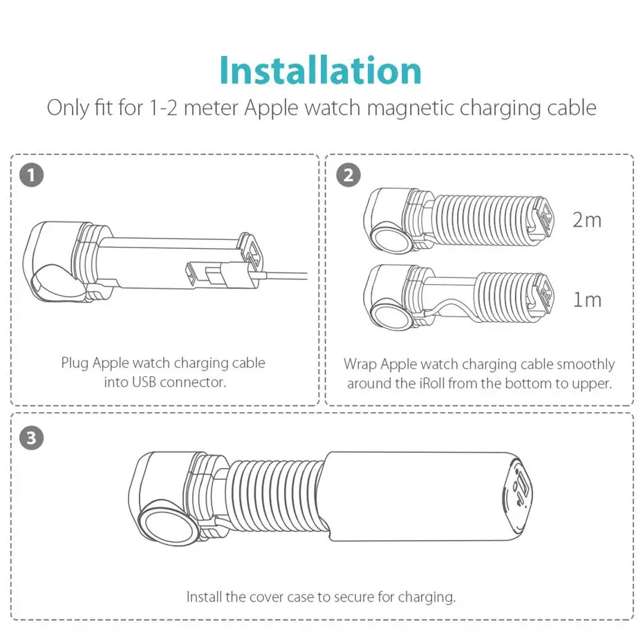 Romoss Wireless Charger for Apple Watch Dual Port Output Portable Power Bank 8
