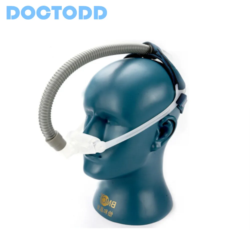 Image 2016 Nasal Pillows CPAP Auto CPAP BiPAP Mask for Sleep Apnea OSAHS OSAS Snoring People With Headgear Size S M L Anti Snoring