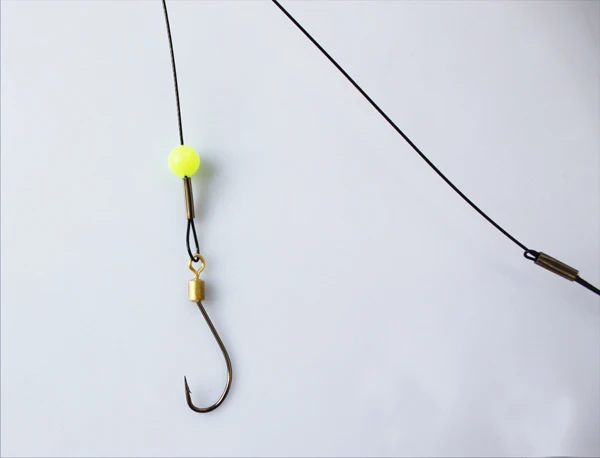 Antiwind Anti-twisting Stainless Steel Wire Line Fishhooks 5 Swivel String Fish Hooks Set Outdoor Fishing Wire Rig
Antiwind Anti-twisting Stainless Steel Wire Line Fishhooks 5 Swivel String Fish Hooks Set Outdoor Fishing Wire Rig
