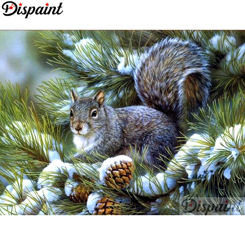 Dispaint Full Square/Round Drill 5D DIY Diamond Painting "Animal squirrel" Embroidery Cross Stitch 3D Home Decor A10409
Dispaint Full Square/Round Drill 5D DIY Diamond Painting "Animal squirrel" Embroidery Cross Stitch 3D Home Decor A10409