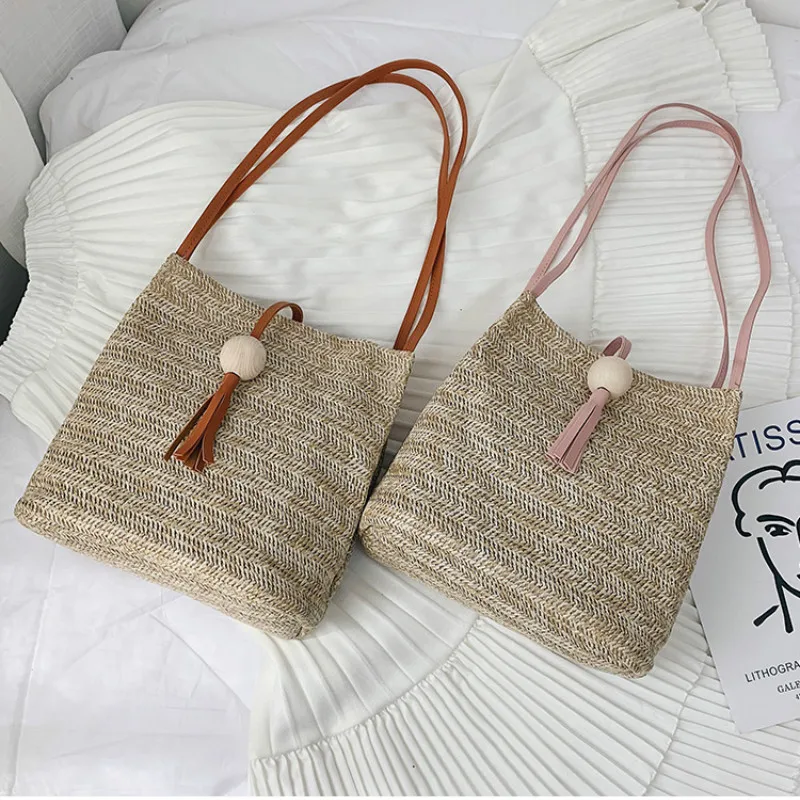 Holiday Style Totes Summer Beach bag Women Messenger bags NEW Pearl Hand-woven Chain Small Square Bag Single Shoulder Slant Bag
Holiday Style Totes Summer Beach bag Women Messenger bags NEW Pearl Hand-woven Chain Small Square Bag Single Shoulder Slant Bag
