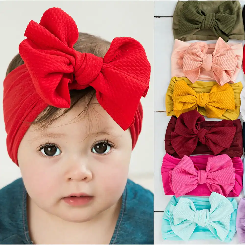 turban bow headband
