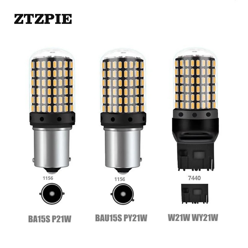 ZTZPIE Car LED Turn Signal Light 144SMD 3014 Car LED Light 1156 T20 anti-stroke decoding 12-24V Signal Lights 2PCS
ZTZPIE Car LED Turn Signal Light 144SMD 3014 Car LED Light 1156 T20 anti-stroke decoding 12-24V Signal Lights 2PCS