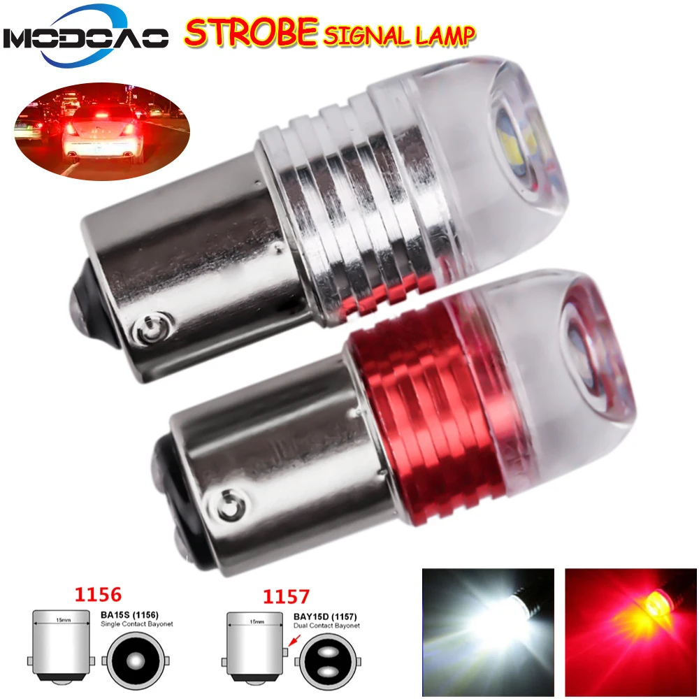 1156 P21/5W Car LED COB Concave Len Strobe Flashing Red 12V 1157 BAY15D Car Brake Turn Signal Lamp Bulb Auto Tail Stop Light
1156 P21/5W Car LED COB Concave Len Strobe Flashing Red 12V 1157 BAY15D Car Brake Turn Signal Lamp Bulb Auto Tail Stop Light