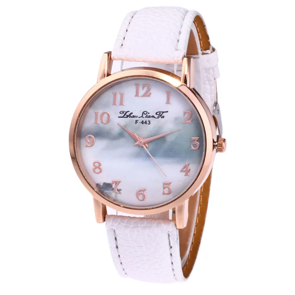 Women Watches Fashion Casual Quartz Leather Band Watch painting Analog Wrist Watch Luxury Ladies Casual Dress reloj mujer#C
Women Watches Fashion Casual Quartz Leather Band Watch painting Analog Wrist Watch Luxury Ladies Casual Dress reloj mujer#C