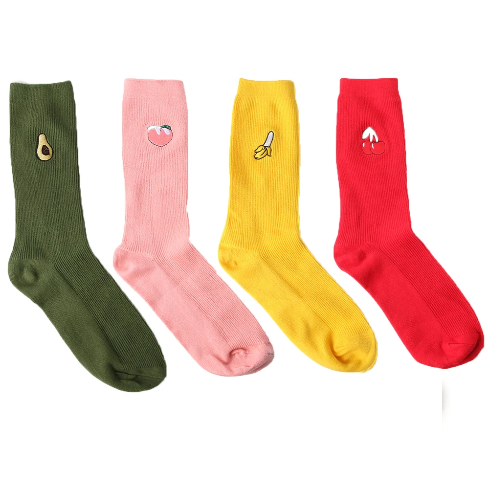 Funny Cute Banana Cherry Avocado Fruit Pattern Women Girl Cotton Loose Crew Socks Winter Warm Harajuku Yellow Designer Retro
Funny Cute Banana Cherry Avocado Fruit Pattern Women Girl Cotton Loose Crew Socks Winter Warm Harajuku Yellow Designer Retro