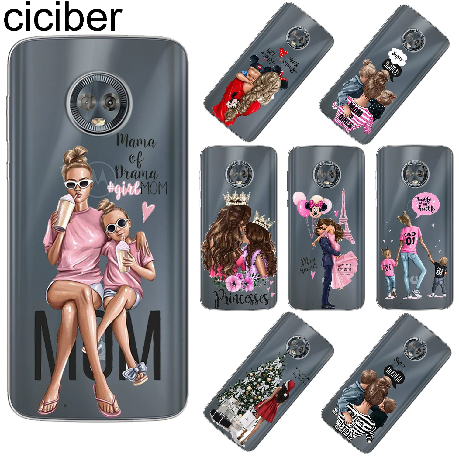 ciciber For Motorola Moto C Z2 Z3 ONE P30 G4 G5 G5S G6 E4 E5 Play Plus Power M X4 Soft TPU Phone Cases Super Mom Coque Fundas
ciciber For Motorola Moto C Z2 Z3 ONE P30 G4 G5 G5S G6 E4 E5 Play Plus Power M X4 Soft TPU Phone Cases Super Mom Coque Fundas