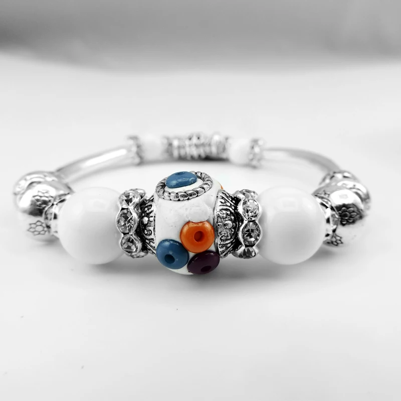 Peach Heart Beaded Bracelet New Elbow Indonesia Beads Bracelet Cute Girl's Favorite Alloy Beaded Bracelet Jewelry
Peach Heart Beaded Bracelet New Elbow Indonesia Beads Bracelet Cute Girl's Favorite Alloy Beaded Bracelet Jewelry