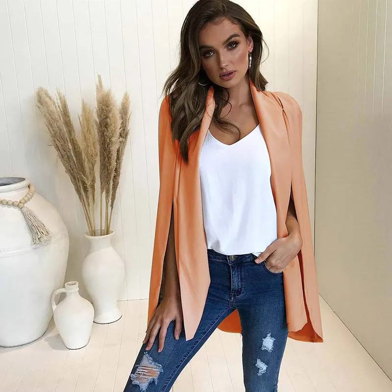 Fashion Soft Women Overcoat Cape Shawl Women Elegant Oversized Cardigans Coat Autumn Winter Solid Color Outwear Trench Coats
Fashion Soft Women Overcoat Cape Shawl Women Elegant Oversized Cardigans Coat Autumn Winter Solid Color Outwear Trench Coats