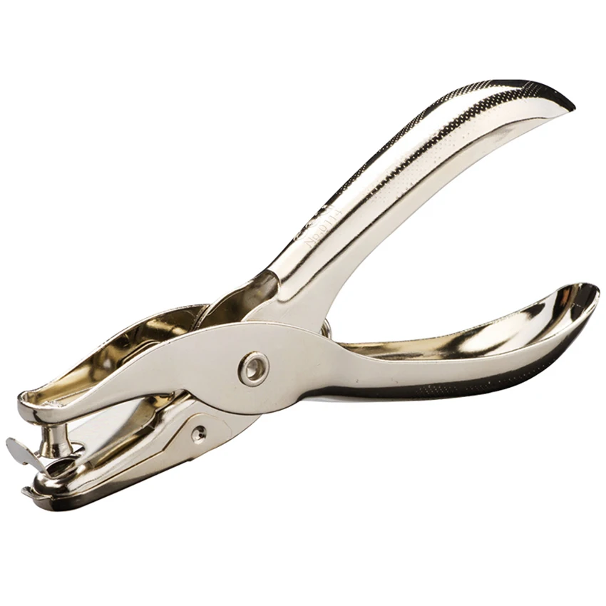 Single Hole Punch Handheld Metal Paper Ticket Puncher Hole Dia 6mm, 8 Pages of 70g Paper Capacity One Hole Puncher Heavy Duty
Single Hole Punch Handheld Metal Paper Ticket Puncher Hole Dia 6mm, 8 Pages of 70g Paper Capacity One Hole Puncher Heavy Duty