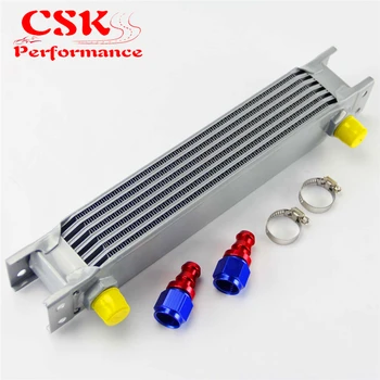 7 Row AN8 Universal Aluminum Engine Transmission 248mm Oil Cooler British Type w/ Fittings Kit Silver
7 Row AN8 Universal Aluminum Engine Transmission 248mm Oil Cooler British Type w/ Fittings Kit Silver