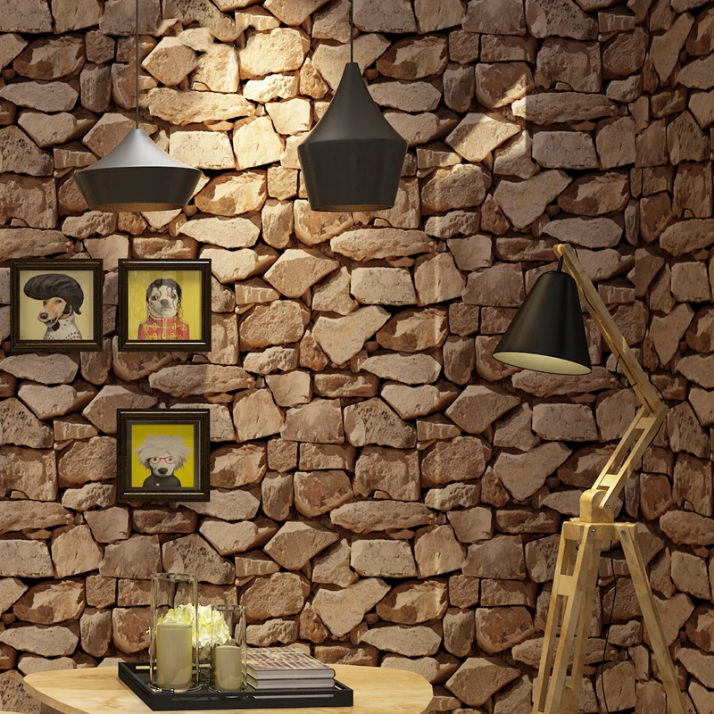 Vintage Wall Paper Waterproof Wall Papers Home Decor 3D Imitation Rock Stone Vinyl Wallpaper For Walls Papel De Parede 3D
Vintage Wall Paper Waterproof Wall Papers Home Decor 3D Imitation Rock Stone Vinyl Wallpaper For Walls Papel De Parede 3D