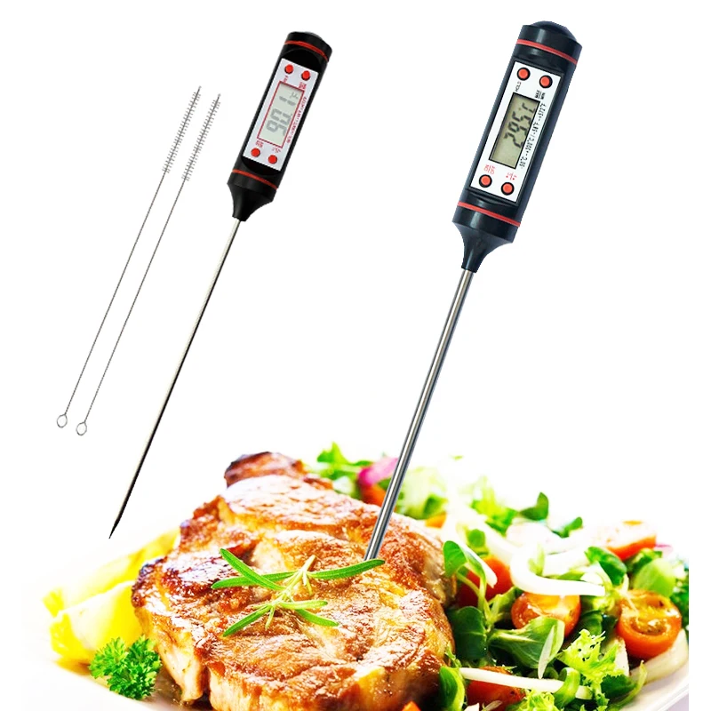 Digital Kitchen Thermometer For Meat Water Milk Cooking Food Probe BBQ Electronic Oven Thermometer Kitchen Tools
Digital Kitchen Thermometer For Meat Water Milk Cooking Food Probe BBQ Electronic Oven Thermometer Kitchen Tools