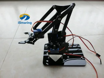 Official iSmaring DIY 4DOF Acrylic Robot Arm with Robotic Claw with Arduino Kit Mechanical Grab Manipulator Diy Tracked Crawler
Official iSmaring DIY 4DOF Acrylic Robot Arm with Robotic Claw with Arduino Kit Mechanical Grab Manipulator Diy Tracked Crawler