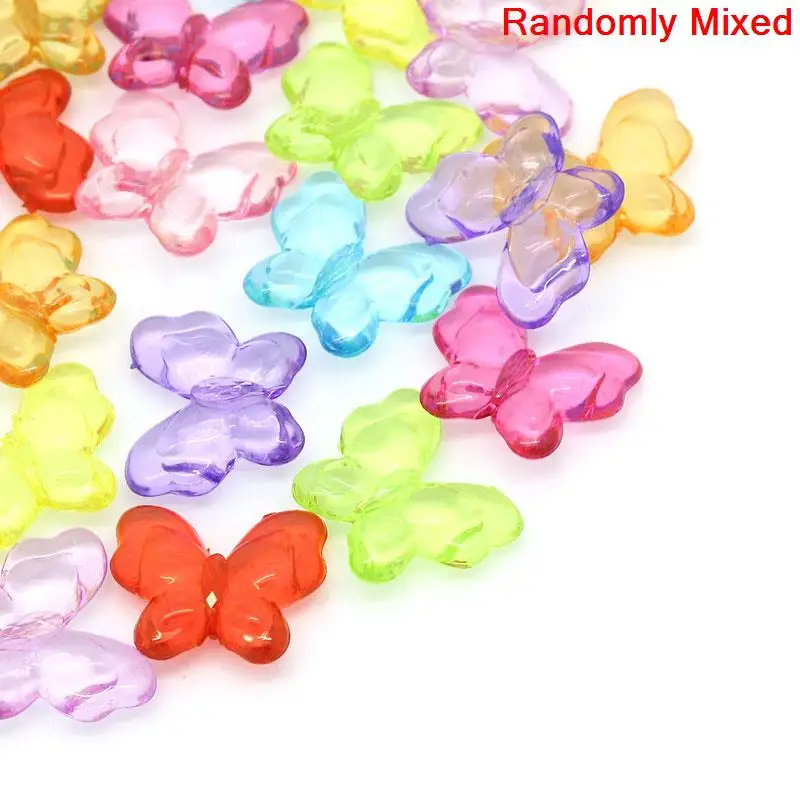 DoreenBeads Acrylic Spacer Beads Butterfly Mixed Transparent About 22mm( 7/8") x 18mm( 6/8"), Hole: Approx 1.6mm, 20 PCs
DoreenBeads Acrylic Spacer Beads Butterfly Mixed Transparent About 22mm( 7/8") x 18mm( 6/8"), Hole: Approx 1.6mm, 20 PCs