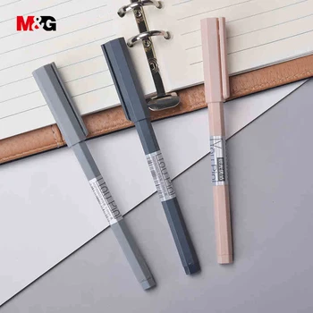 M&G wholesale 3pcs hexagonal body elegant ballpoint gel pens for writing stationery office school supplies Minimalism design pen
M&G wholesale 3pcs hexagonal body elegant ballpoint gel pens for writing stationery office school supplies Minimalism design pen