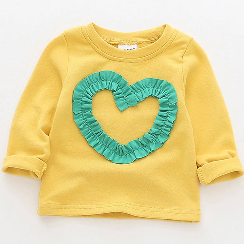 Baby Clothes 2018 Autumn Girls Tops Cotton Long Sleeve Loving Girls Tee Shirts Kids Clothing Fashion Toddler Infant T Shirt
Baby Clothes 2018 Autumn Girls Tops Cotton Long Sleeve Loving Girls Tee Shirts Kids Clothing Fashion Toddler Infant T Shirt
