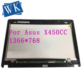 Original lcd screen display with touch screen panel digitizer assembly with frame For Asus X450CC X450 LP140WH2 TLS1 1366*768
Original lcd screen display with touch screen panel digitizer assembly with frame For Asus X450CC X450 LP140WH2 TLS1 1366*768