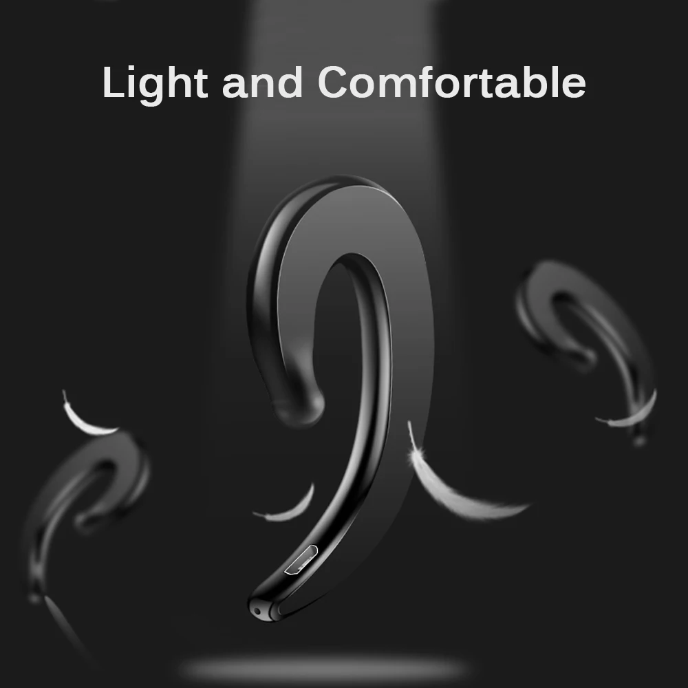 Hevaral Bluetooth Headset Wireless Earbud For Business Car Handsfree Calling Earphone Painless Soft Ear Hook Single Headphone
Hevaral Bluetooth Headset Wireless Earbud For Business Car Handsfree Calling Earphone Painless Soft Ear Hook Single Headphone