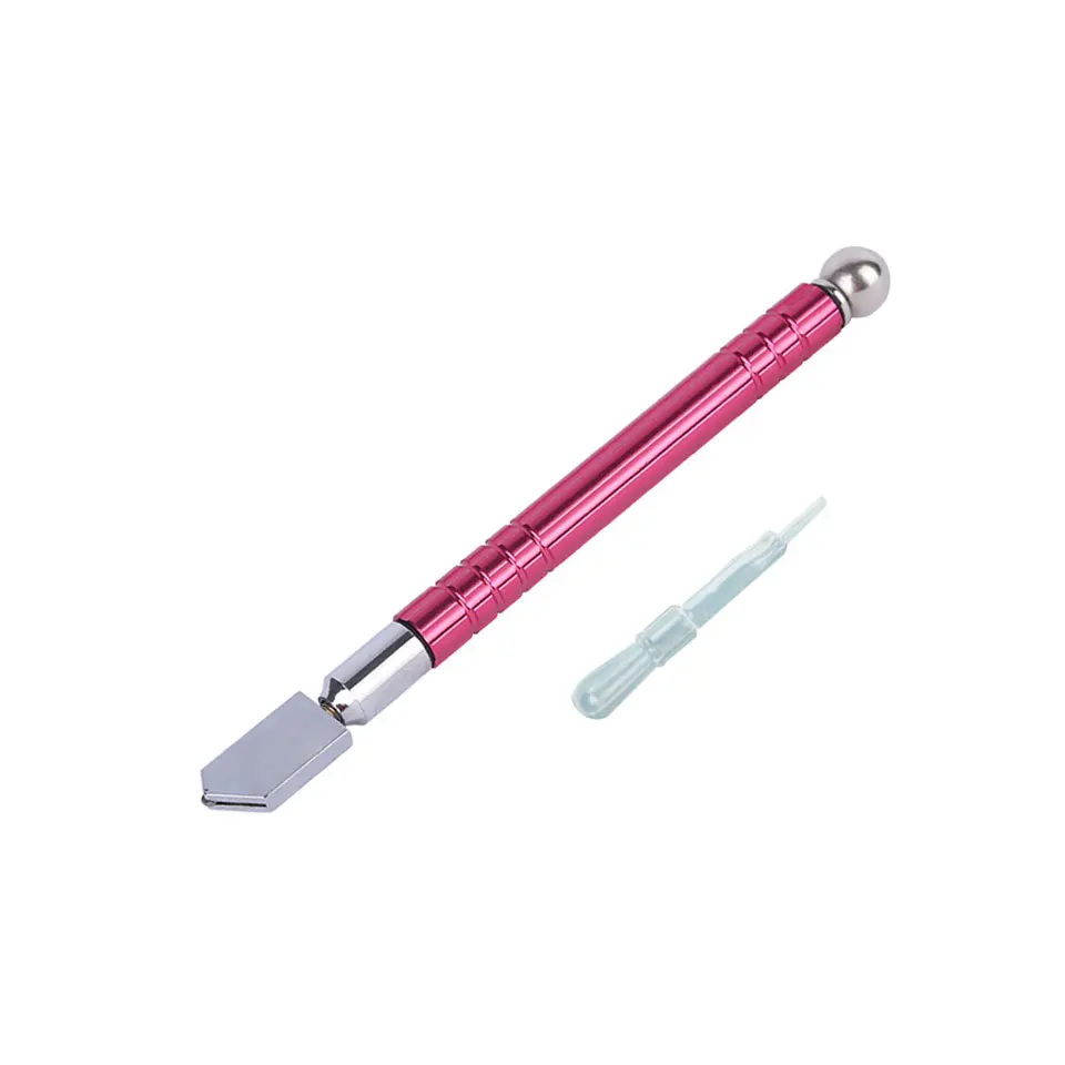 Multifunction Glass Tile Cutter Manual Antislip Metal Handle Durable Steel Blade Oil Filled Glass Bottles Cutter Cutting Tool
Multifunction Glass Tile Cutter Manual Antislip Metal Handle Durable Steel Blade Oil Filled Glass Bottles Cutter Cutting Tool