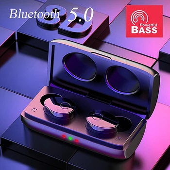 Bluetooth 5.0 TWS True Wireless earphone earbuds Binaural Stereo Black Technology Motion Noise Reduction Universal Headset
Bluetooth 5.0 TWS True Wireless earphone earbuds Binaural Stereo Black Technology Motion Noise Reduction Universal Headset