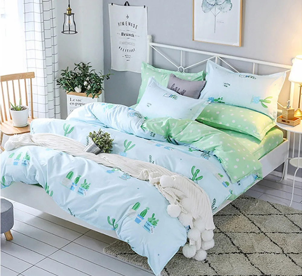 Twin Full Queen 3/4Pcs Bedding Set Bedclothes Sets Bedroom Bed Linens Duvet Cover Flat Bed Sheet Pillowcase Home Textile Cactus
Twin Full Queen 3/4Pcs Bedding Set Bedclothes Sets Bedroom Bed Linens Duvet Cover Flat Bed Sheet Pillowcase Home Textile Cactus