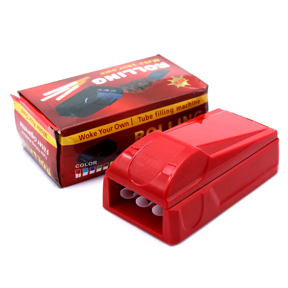 Design Available Rolling Machine Plastic Tobacco Roller Rolling Paper Machine Cigarette Maker For 70mm Paper
Design Available Rolling Machine Plastic Tobacco Roller Rolling Paper Machine Cigarette Maker For 70mm Paper