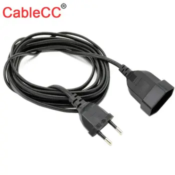 Zihan European EU 2 Prong VDE Male to Female Power Extension Cord Cable 1m for PC Computer PDU UPS
Zihan European EU 2 Prong VDE Male to Female Power Extension Cord Cable 1m for PC Computer PDU UPS
