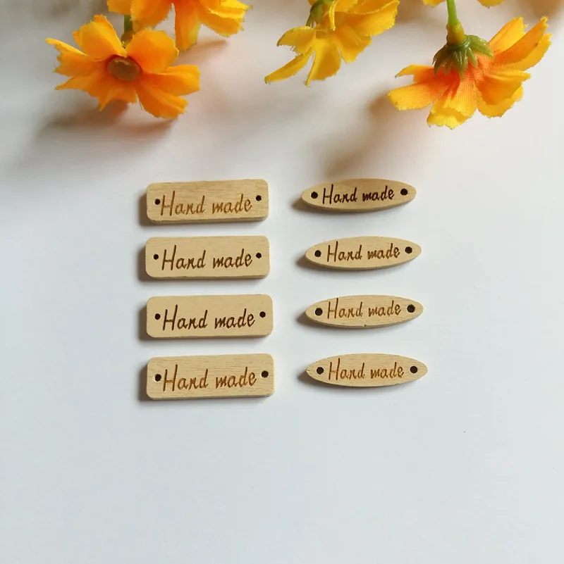 120PCs Wooden Buttons Scrapbooking "Handmade" Letter Carved 2 Holes Sewing Accessories Scrapbooking for Crafts DIY
120PCs Wooden Buttons Scrapbooking "Handmade" Letter Carved 2 Holes Sewing Accessories Scrapbooking for Crafts DIY