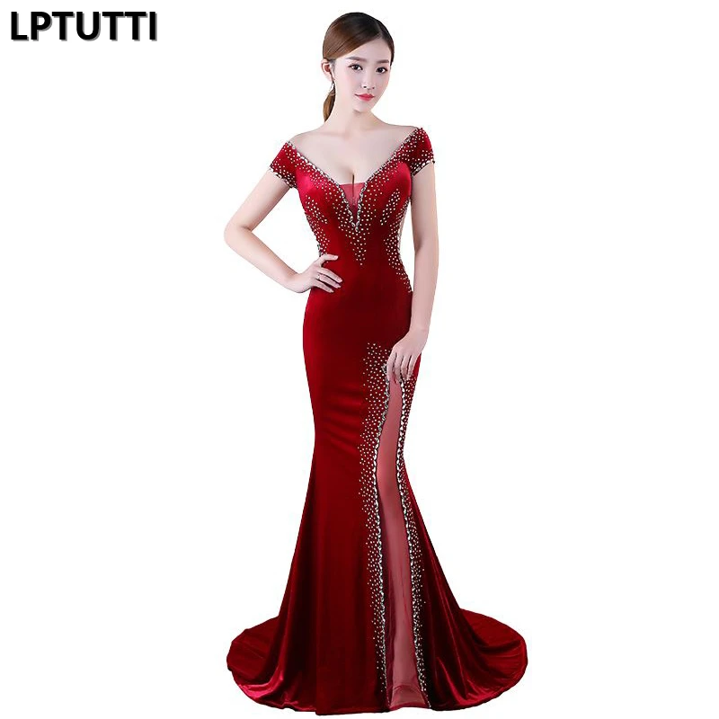 LPTUTTI Crystal New For Women Elegant Date Ceremony Party Prom Gown Formal Gala Events Luxury Long Evening Dresses
LPTUTTI Crystal New For Women Elegant Date Ceremony Party Prom Gown Formal Gala Events Luxury Long Evening Dresses