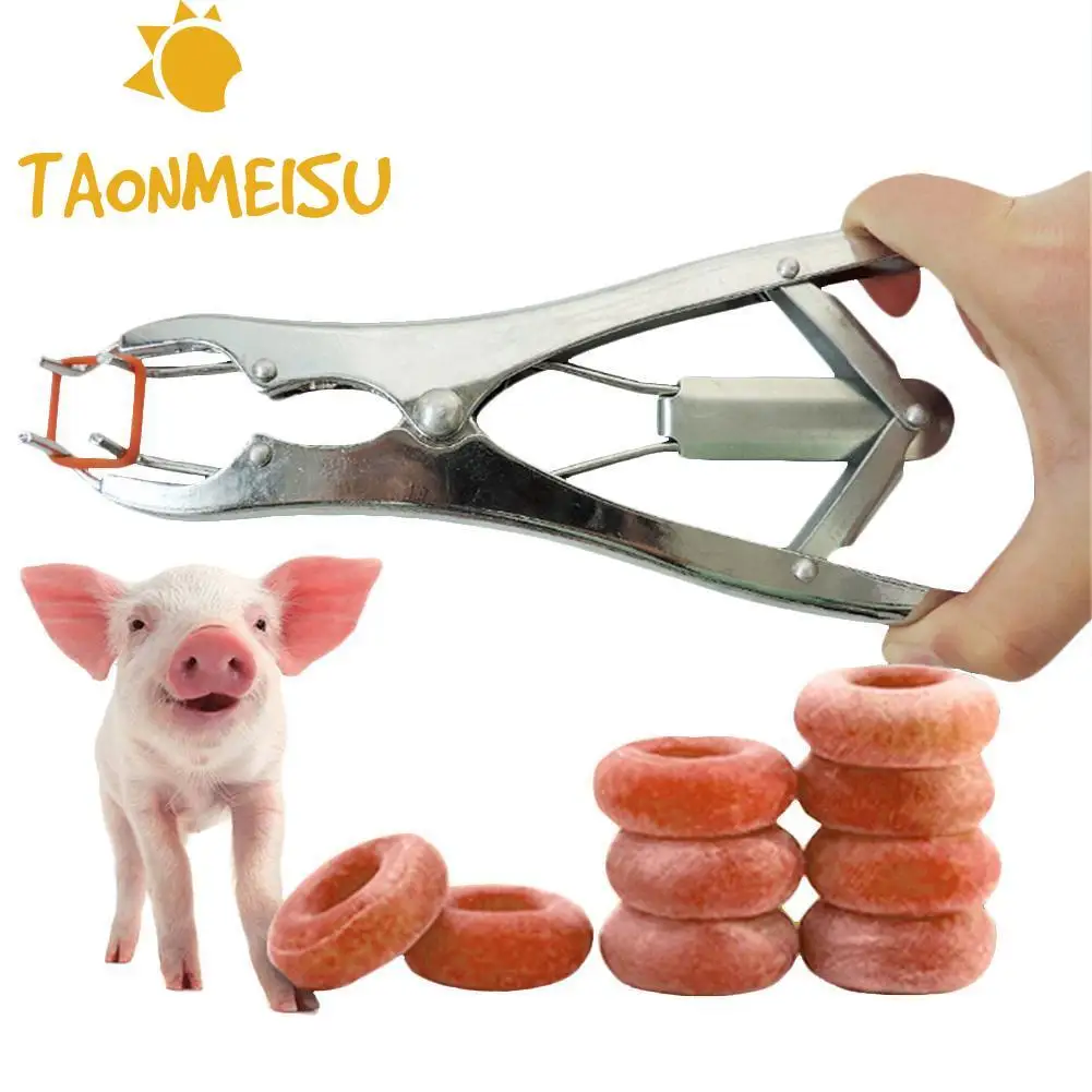 Stainless Steel Animal Castration Rings Pig Sheep Tail Docking Pliers Coupling Clamp Bloodless Castration Clip Clamp New arrival
Stainless Steel Animal Castration Rings Pig Sheep Tail Docking Pliers Coupling Clamp Bloodless Castration Clip Clamp New arrival