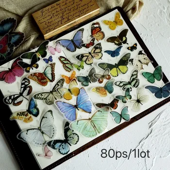 80pcs butterfly colorized label Vellum Stickers for Scrapbooking Happy Planner/Card Making/diary Project
80pcs butterfly colorized label Vellum Stickers for Scrapbooking Happy Planner/Card Making/diary Project