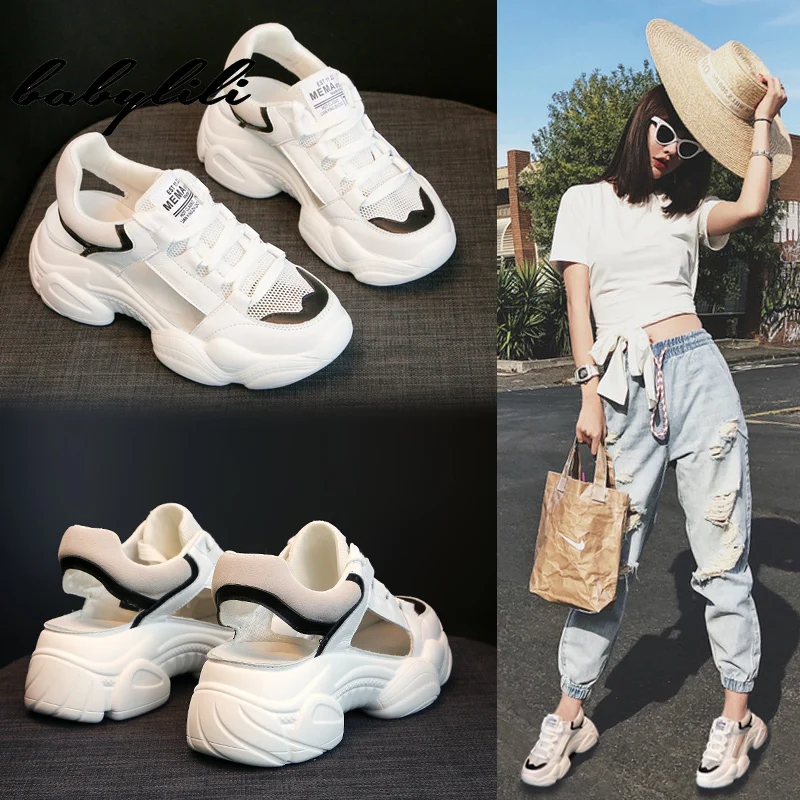 White Sandals for Women Tide Casual Shoes Women Comfortable and breathable Sandals Wild Light Muffin Thick Bottom Women Sandals
White Sandals for Women Tide Casual Shoes Women Comfortable and breathable Sandals Wild Light Muffin Thick Bottom Women Sandals