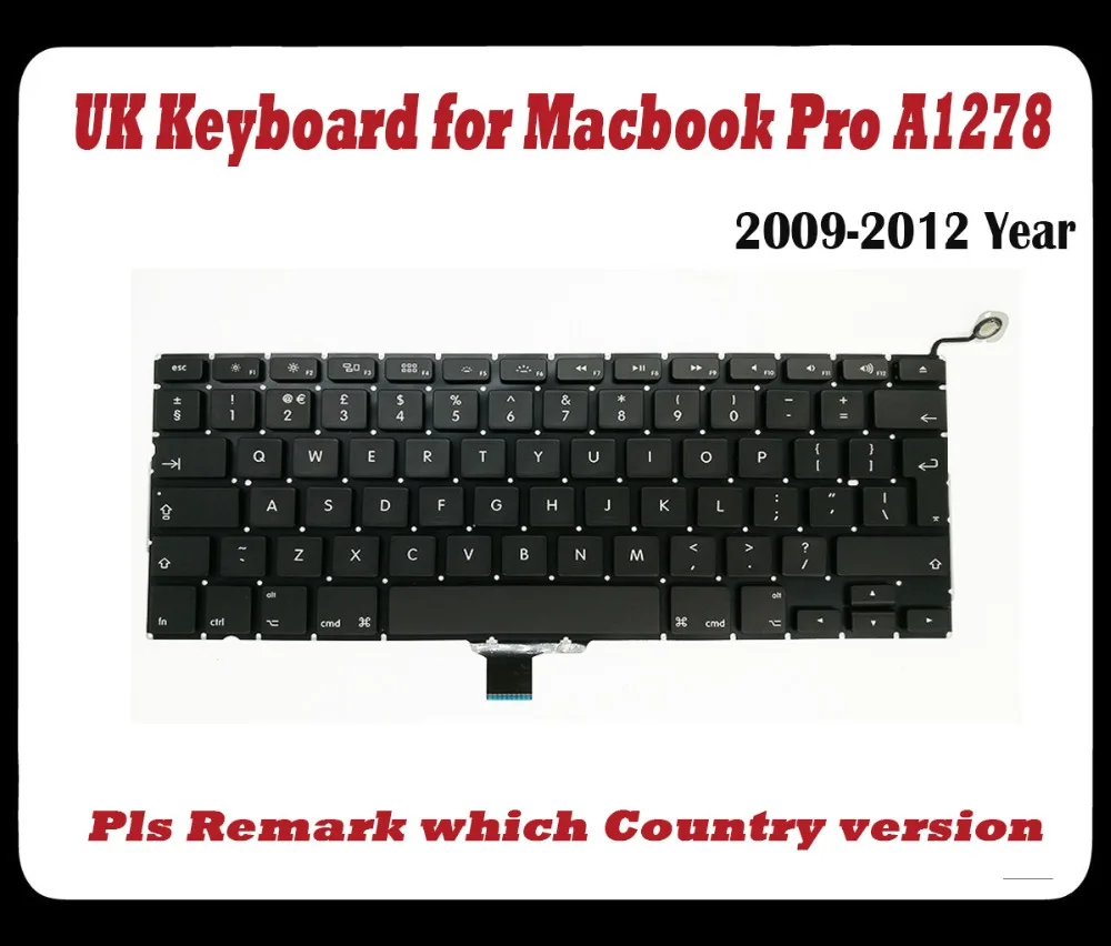 Laptop New keyboard A1278 Keyboard for Macbook Pro 13'' A1278 UK keyboard all version 2009 2010 2011 2012 Year
Laptop New keyboard A1278 Keyboard for Macbook Pro 13'' A1278 UK keyboard all version 2009 2010 2011 2012 Year